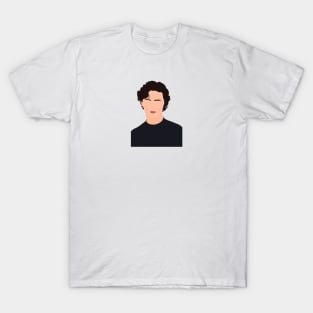 timothée chalamet faceless portrait T-Shirt